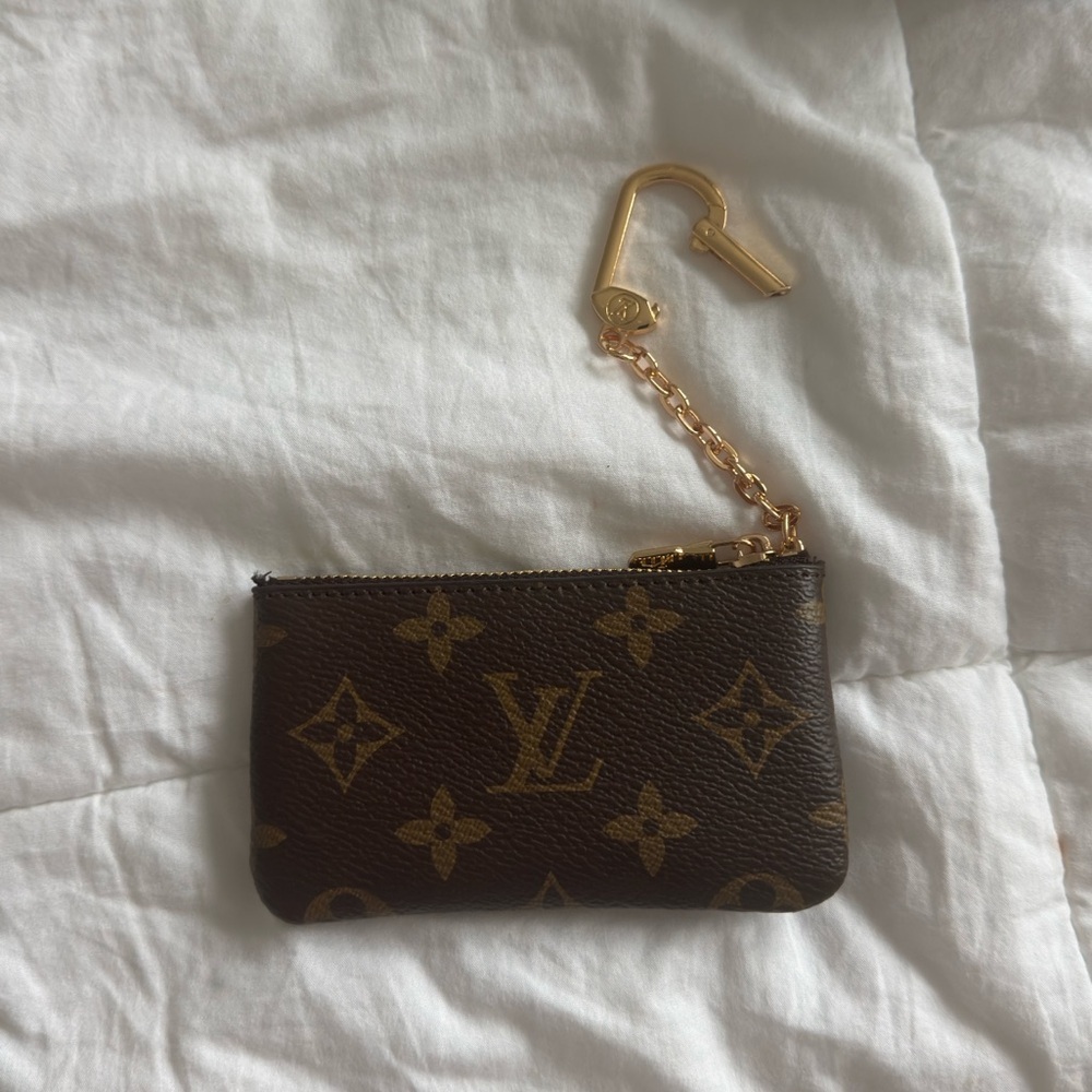Monogram Brown Key Pouch - Picture 2 of 4